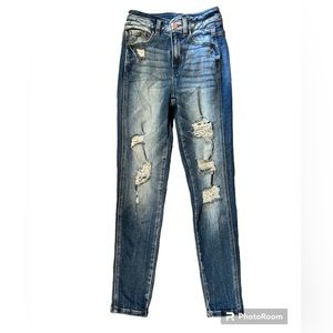 KanCan Ultra High Rise Ankle Skinny Jeans size 24